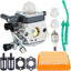 Carburador MM55 para Stihl MM55C con kit combustible