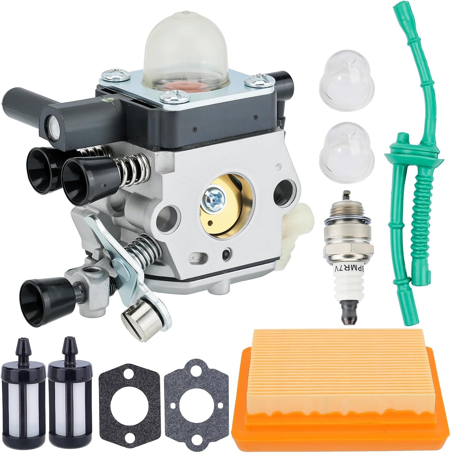 Carburador MM55 para Stihl MM55C con kit combustible