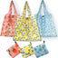 Bolsas plegables reutilizables de tela grande para compras