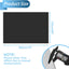Tela gamuza negra 79x60" espuma repuesto techo