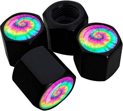 Tapones metálicos válvula neumático 4 pzas aluminio automóvil