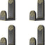 Ganchos pared vintage para abrigos llavero sombrero bata