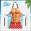 2 Delantales Cocina con Correas Ajustables