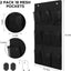 Organiz. zapatos 2 pzas 18 bolsillos para pared baño