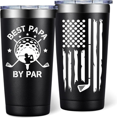 Vaso 20oz regalo golf para papá cumpleaños navidad