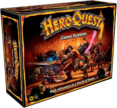 Juego de mesa Heroquest aventura fantasía 14+ 2-5 jugadores