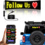 Letrero LED para auto parabrisas con control app