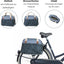 Bolsa Klickfix para Bicicleta 16l Negro