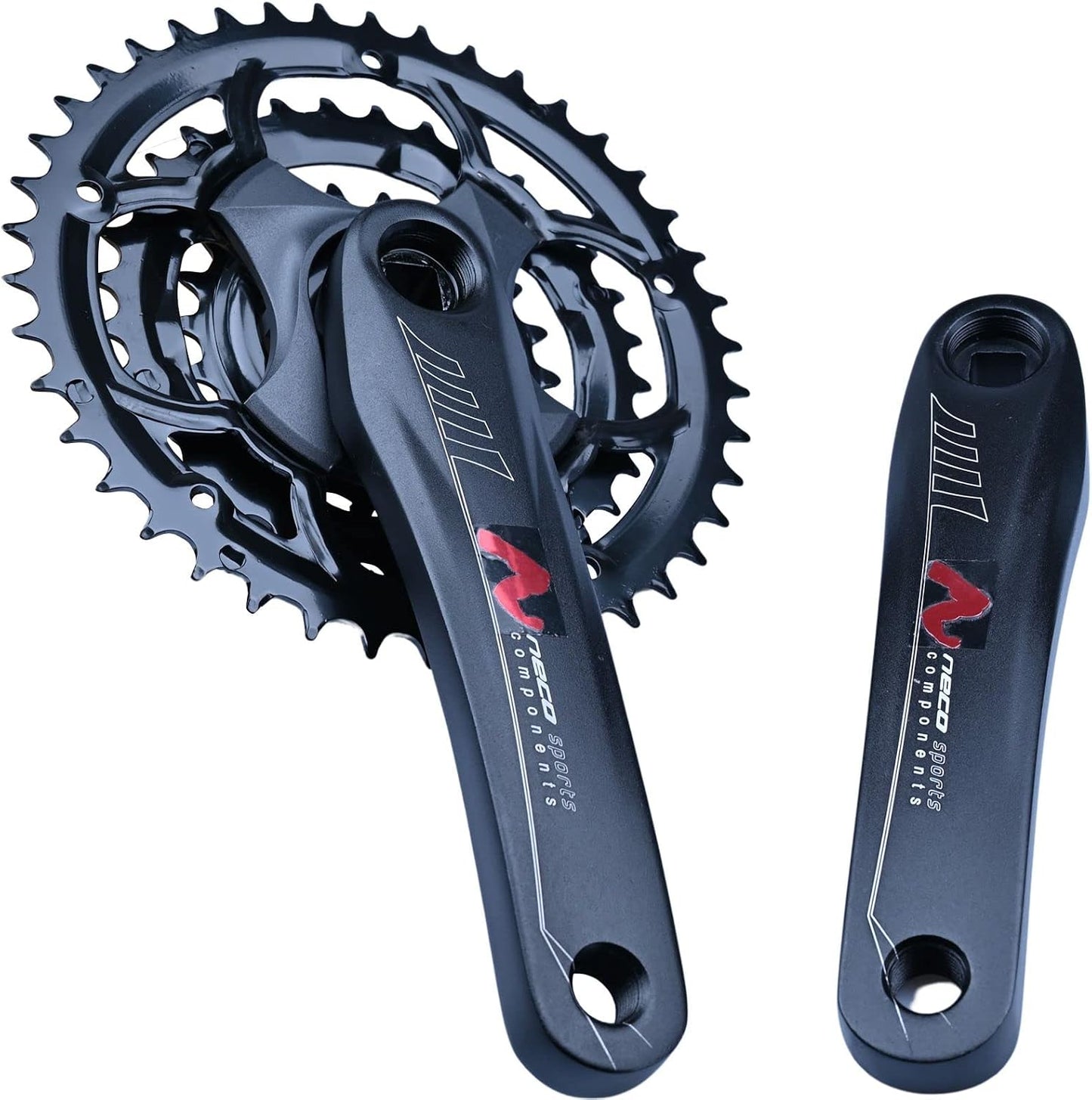 Set bielas bicicleta MTB 22/32/42t 6.693pulg