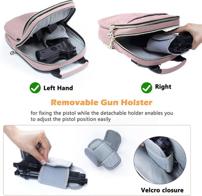 Estuche suave para pistola mujer bolsa CCW táctica