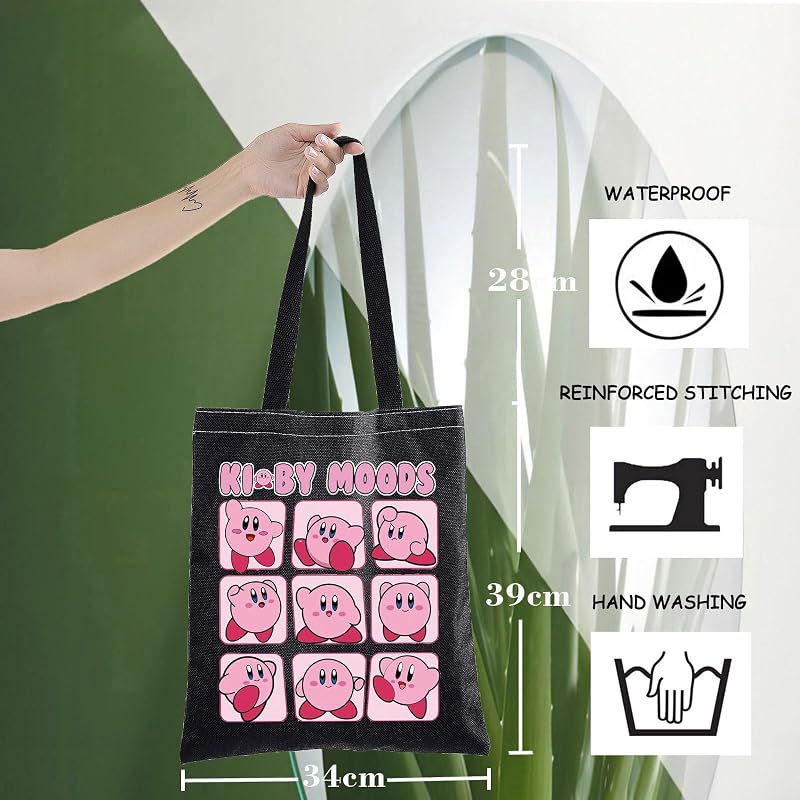 Bolsa mano Kawaii reutilizable para comestibles