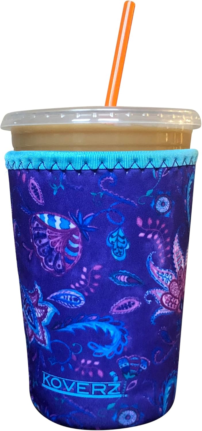 Funda neopreno Whimsy violeta 24oz para taza 22-24oz