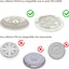 Tapa drenaje piscina blanca repuesto WG1048E
