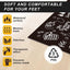 Alfombra lavandería antideslizante impermeable 47x17.5pulg