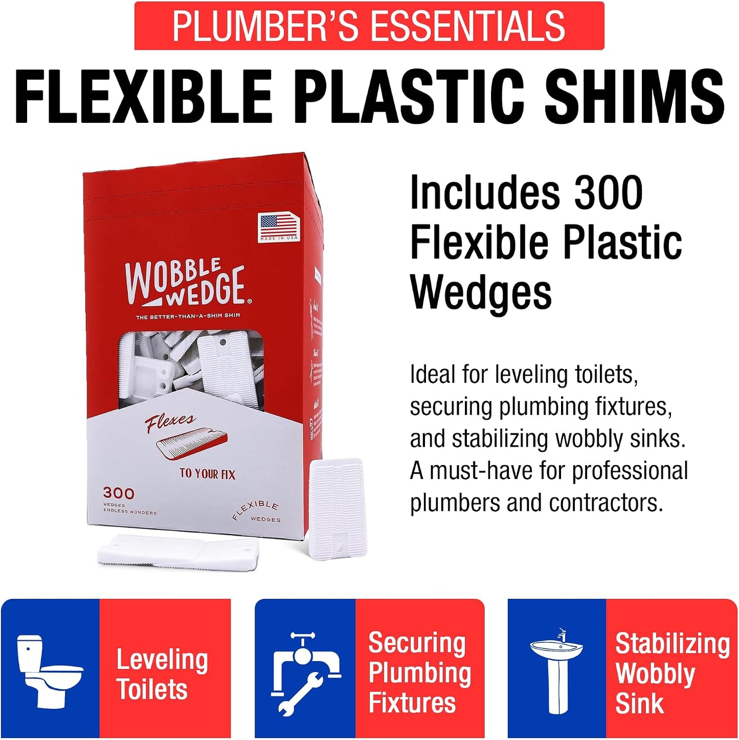 Cuña plástico flexible nivelador muebles suelos madera