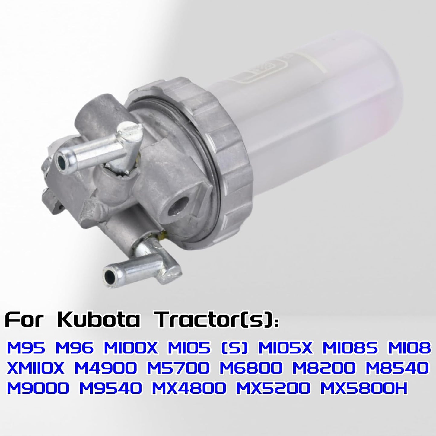 Conjunto taza filtro separador agua Kubota MX4800