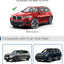 Barras techo cerradura BMW X3 G01 2018-26 aluminio negro