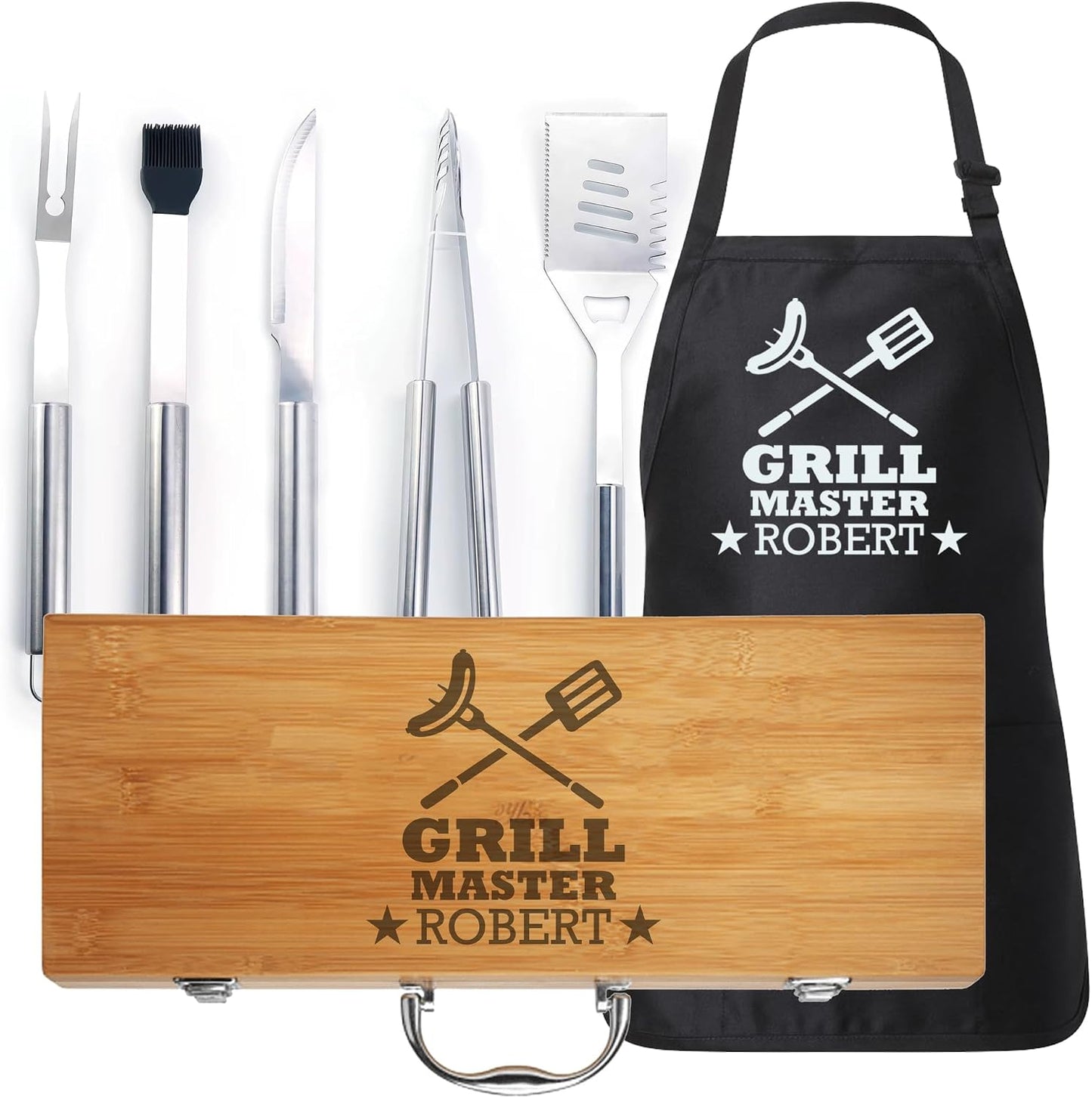 Set herramientas barbacoa papás Grill Master