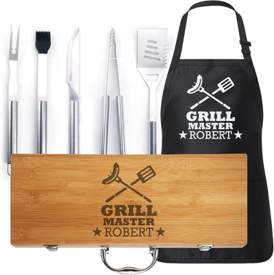 Set herramientas barbacoa papás Grill Master