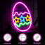 Letrero neón Pascua LED barra USB decoración sala