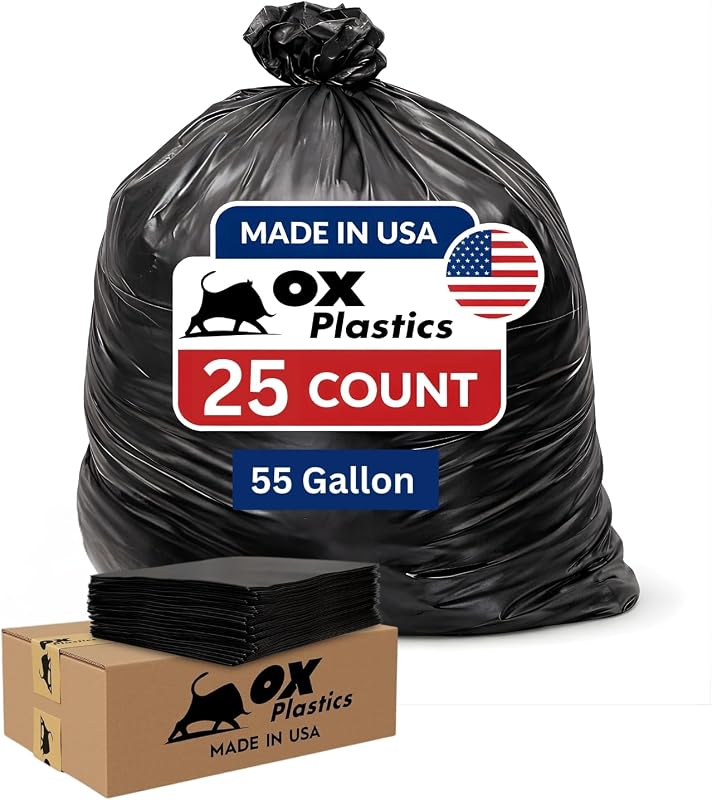 Bolsa contratista resistente 36x52 pulg 55 galones
