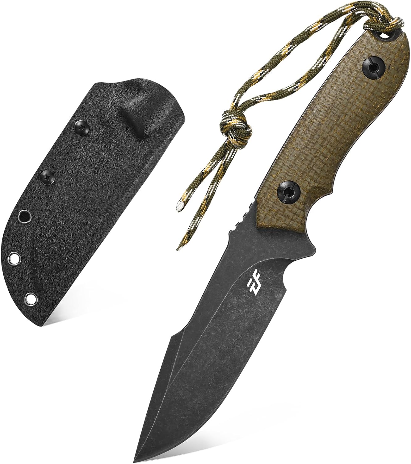 Cuchillo EDC hoja fija DC53 mango G10/Micarta