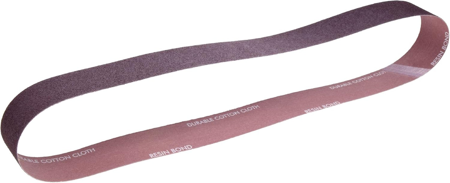 Cinta abrasiva banco algodón óxido aluminio 10pulg