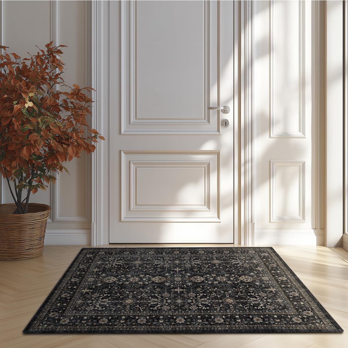 Alfombra antiderrap lavable suave 2x3pulg