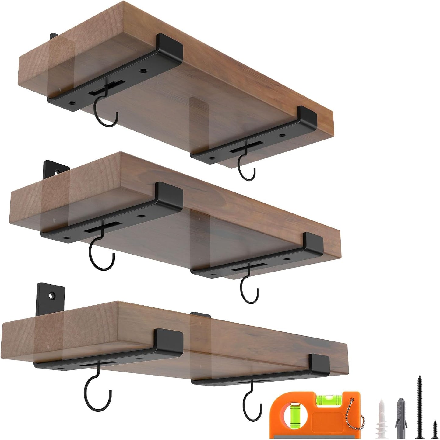 Soporte estante 8" pack 6 resistente calado