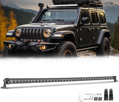 Barra luz LED UTV 40pulg Niwaker 216W delgada parachoques