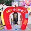 Arco inflable con luces LED para exteriores 9ft
