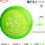 Discos golf PDGA 5.82-6.17oz distancia máxima verde