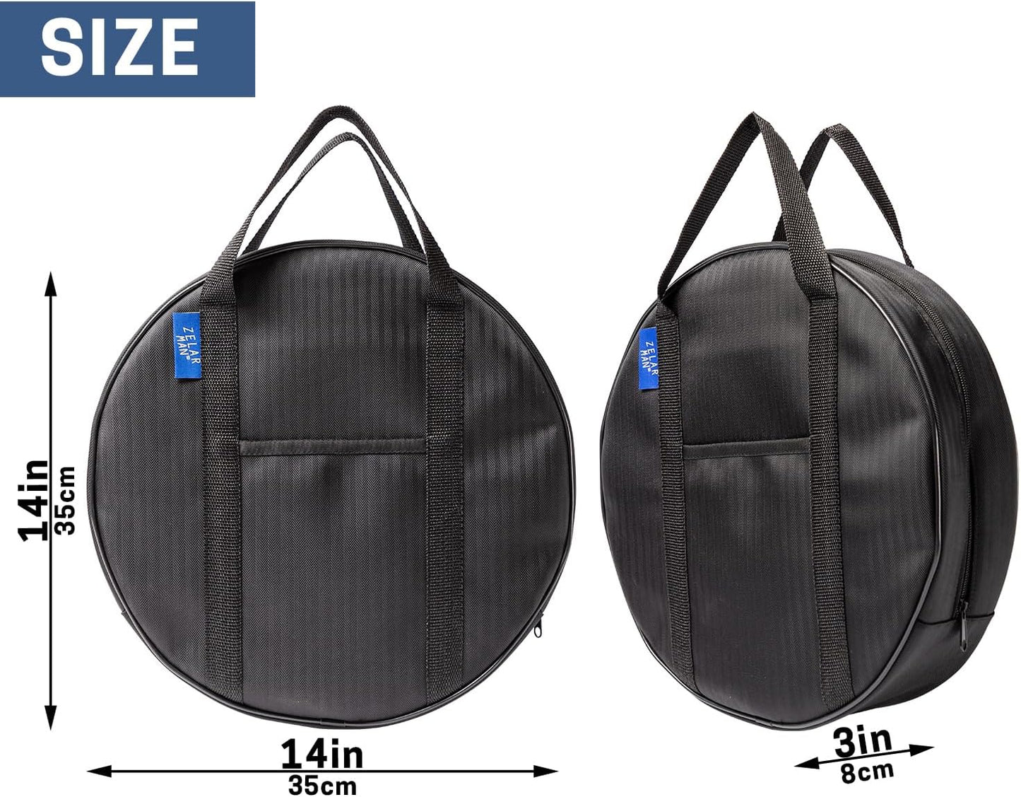 Bolsa cable puente 14" organiz. cables EV