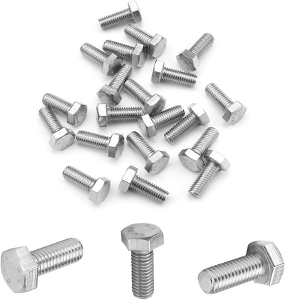 Tornillo hexagonal M8 acero inox 304 totalmente roscado
