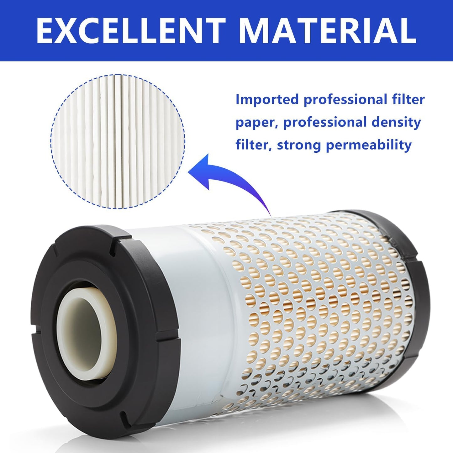 Filtro aire motor Kubota B21 B2301