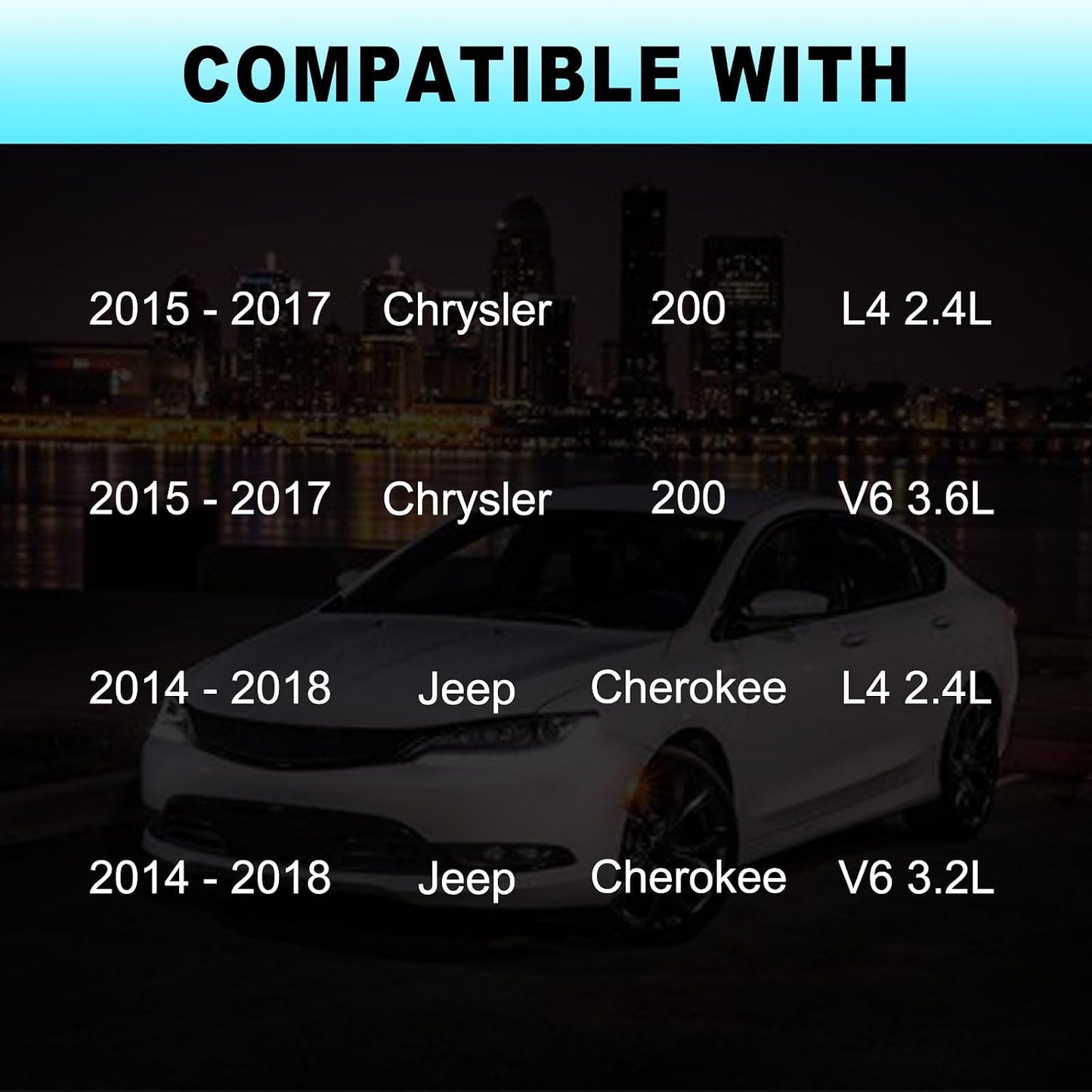 Depósito refrigerante motor comp Chrysler 200 15-17 Jeep