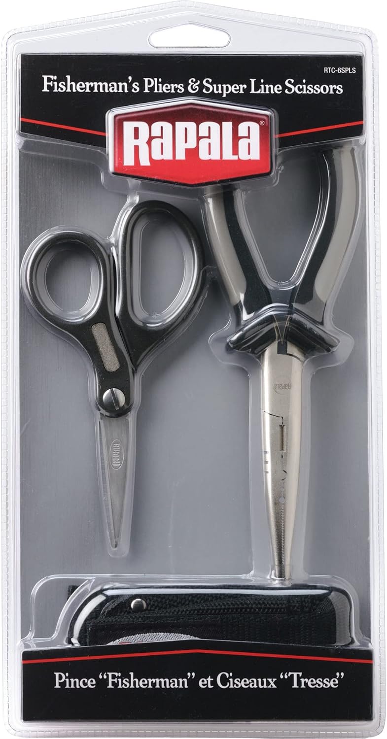 Alicates y tijeras combo 6 1/2 con funda