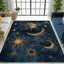 Alfombra estrellas luna cielo nocturno dormitorio sala