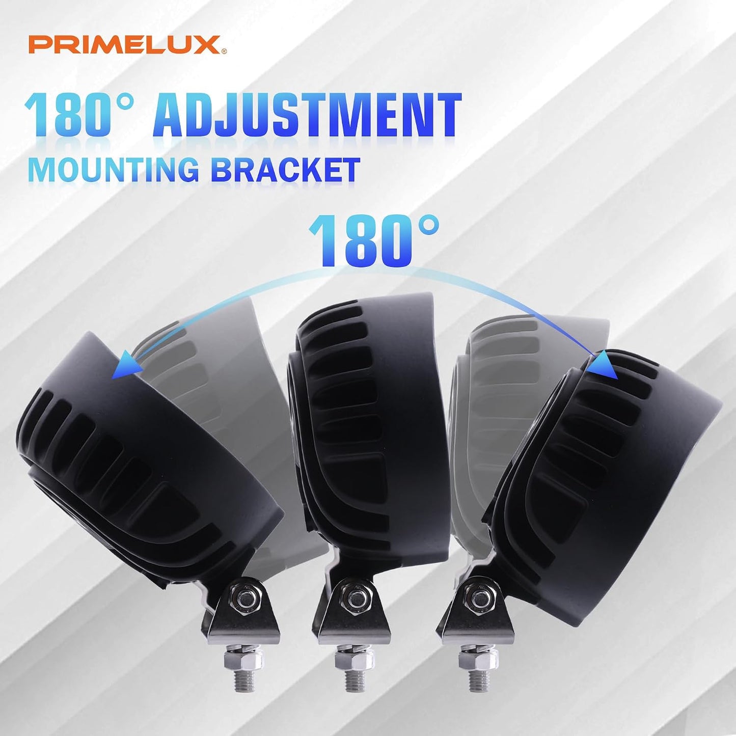 Luces LED tractor 4.1pulg 12/24V IP67 camión