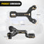 Soporte luz doble Wrangler JL/JLU/Gladiator JT