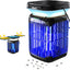 Exterminador insectos solar 3en1 con linterna LED impermeable