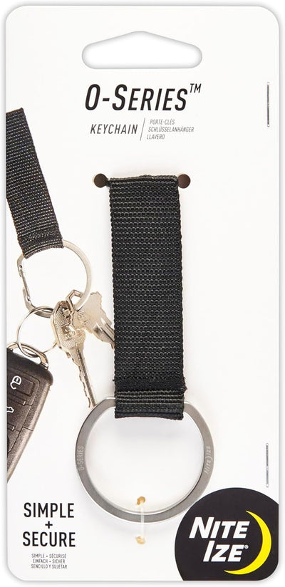 Llavero Serie O Acero Inox Con Anillo Dividido