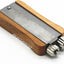 Marco colmena acero inox tensor cable ruedas metal mango madera