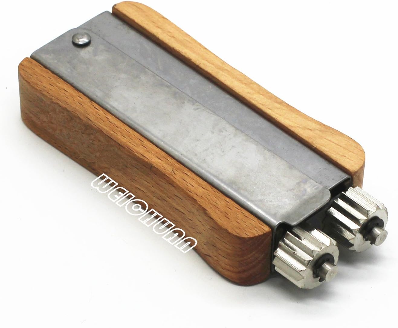 Marco colmena acero inox tensor cable ruedas metal mango madera