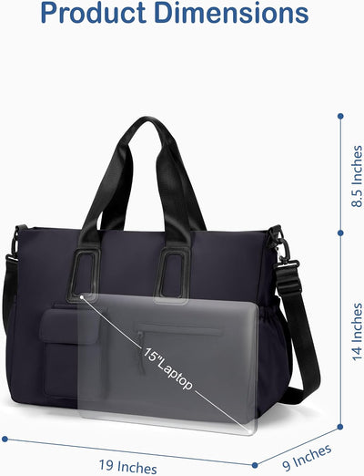 Bolsa viaje impermeable con bolsillo ropa húmeda negro