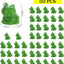 50 Pzas Ranas Plástico Decoración Jardín