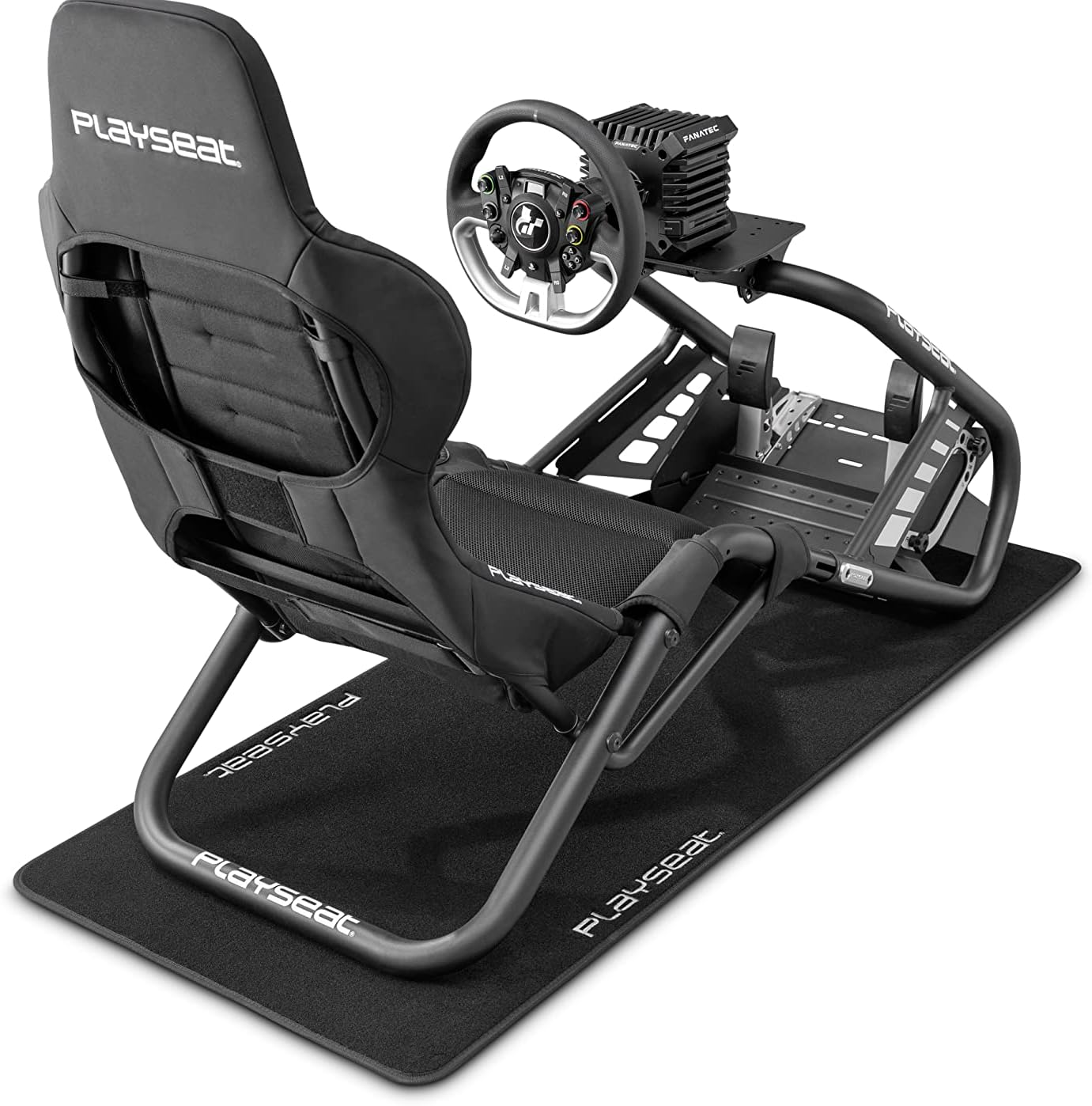 Alfombrilla Sim Racing 61.6x26.8" Agarre Optimo