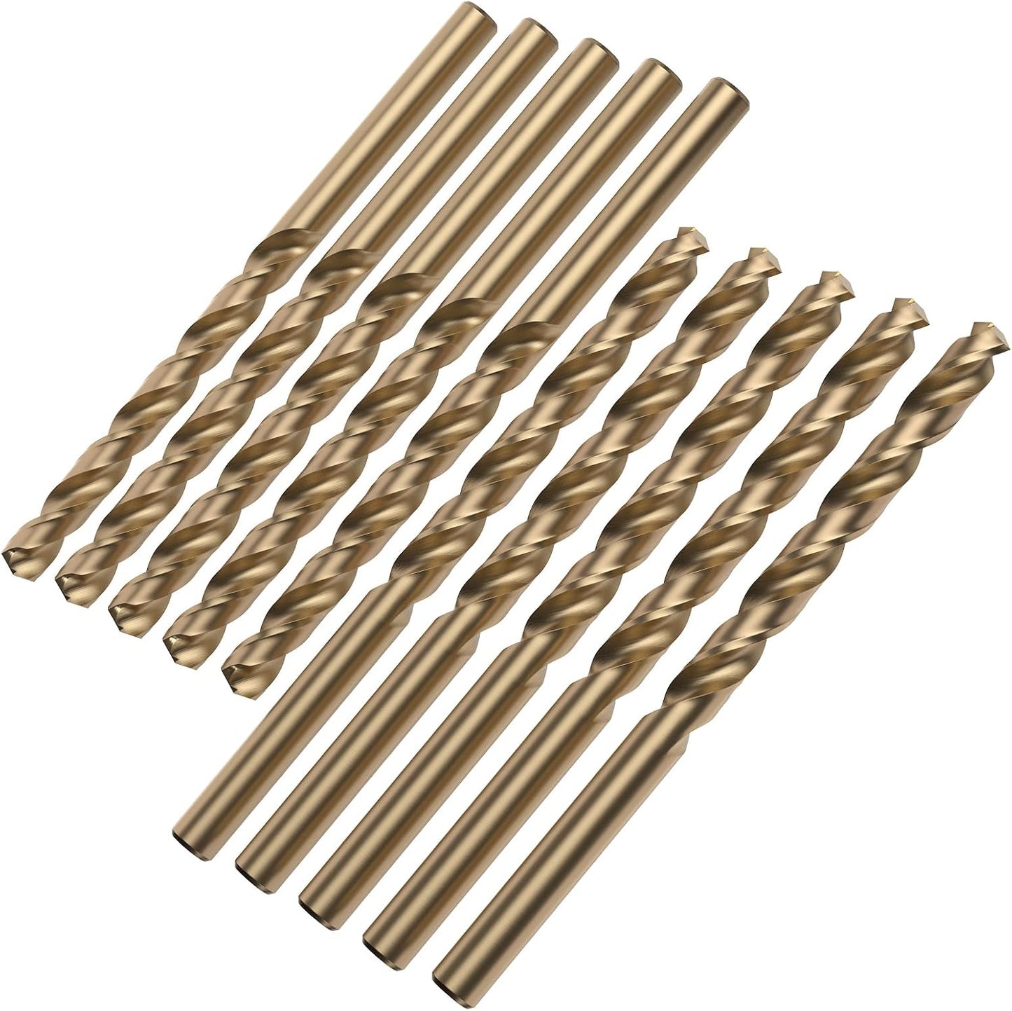 Broca helicoidal HSS 15pulg 10pzas para acero inox y hierro fundido