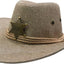 Sombrero vaquero ala ancha para viaje protección solar