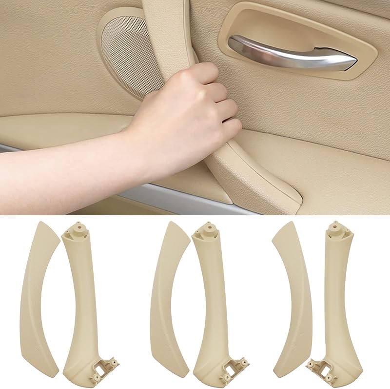 Set 6 Pzas Manija Puerta BMW Serie 3 04-11 Beige